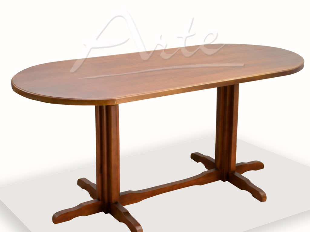 Juego de Comedor 6 Sillas Oval - Arte Equipamientos