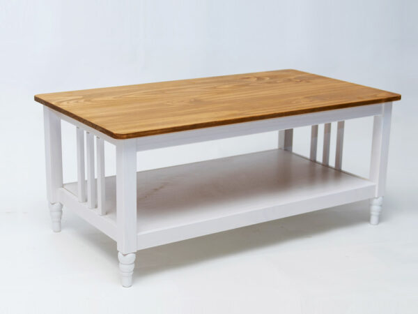 mesa centro madera blanca miel