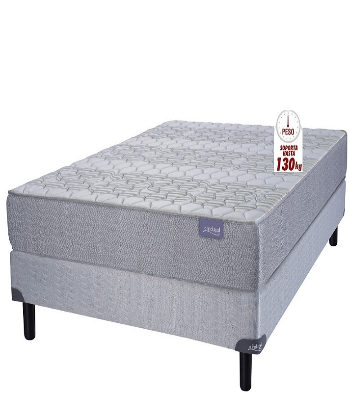 Sommier – 1 plaza y media – Linea Dorada Premium