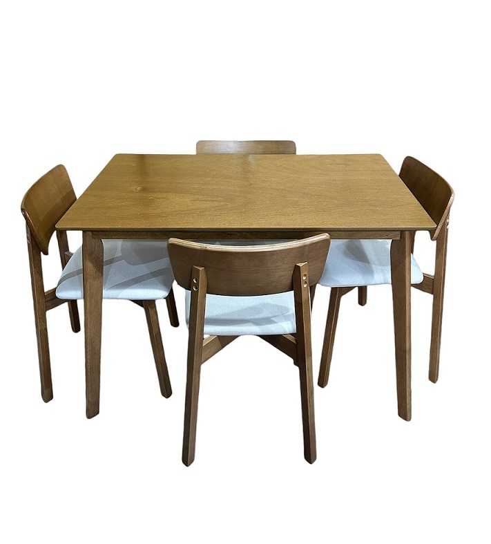 Juego de comedor rectangular 4 sillas - Imagen 3