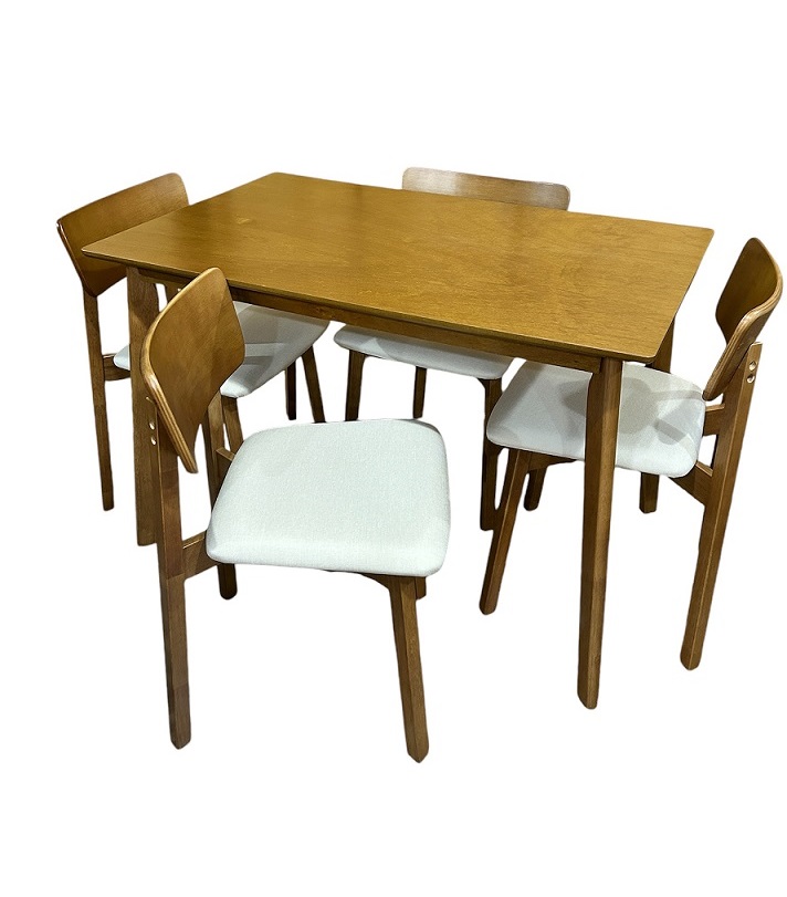 Juego de comedor rectangular 4 sillas - Imagen 4