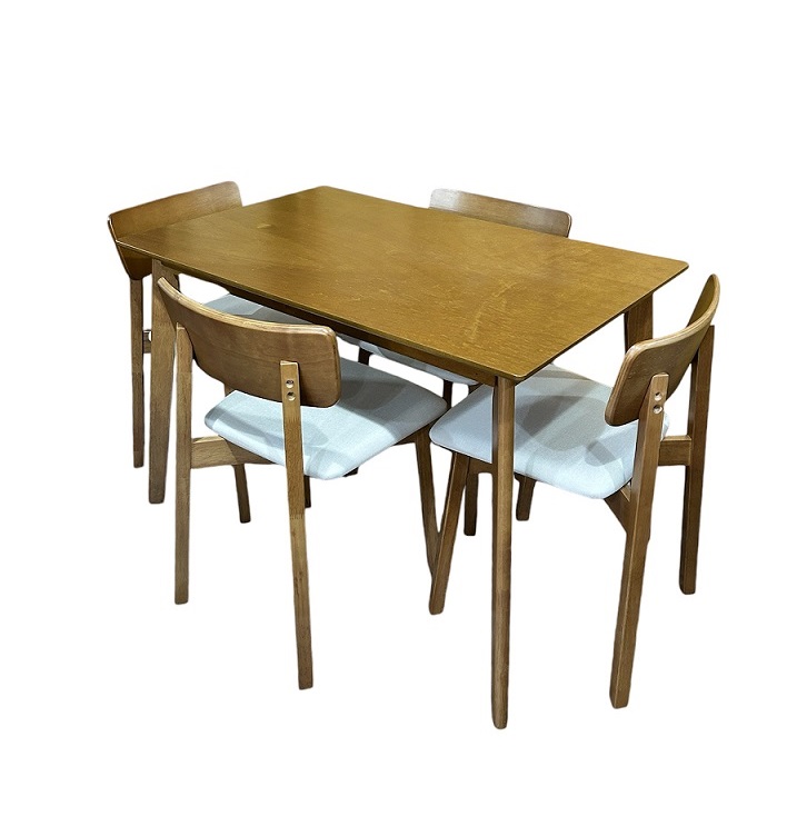 Juego de comedor rectangular 4 sillas