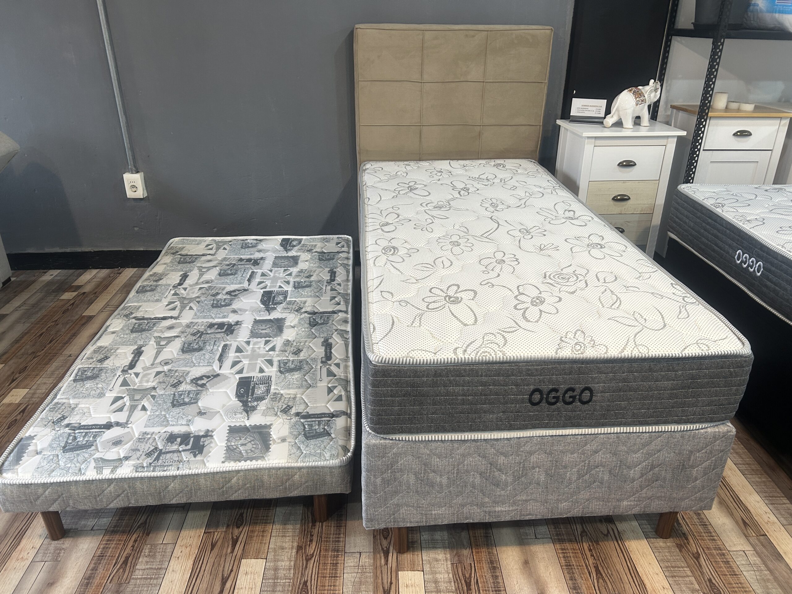 Cama box marinero 1 plaza con colchón - Imagen 6