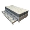 Cama box marinero 1 plaza con colchón