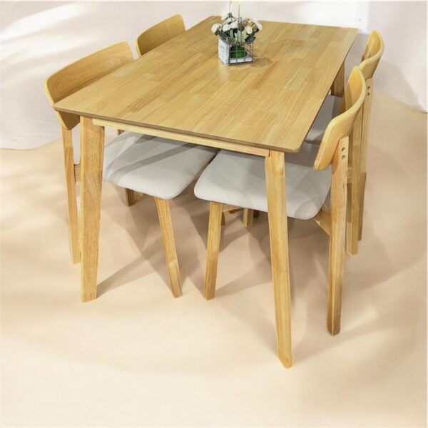 Juego de comedor 4 sillas Madera