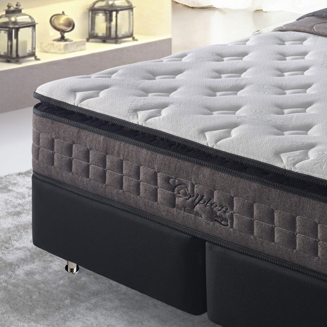 Colchon y Sommier Cripton Pillow Top - 2 plazas - Imagen 2
